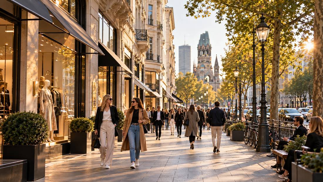 KI-generiertes Motiv zum Berliner Stadtleben